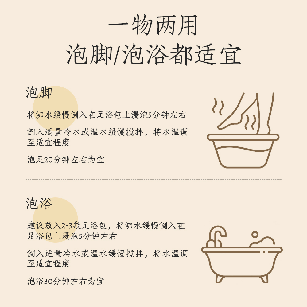 十二味草本足浴包